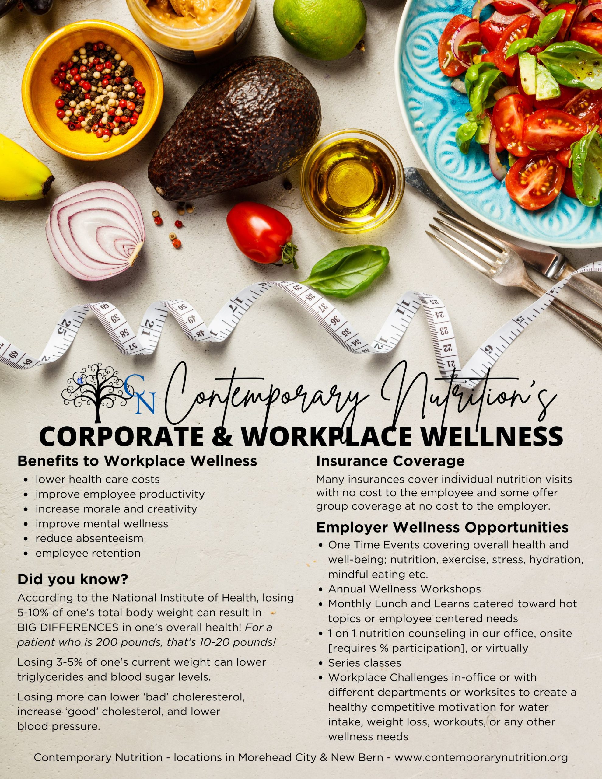 EMAIL - FULL COLOR CORPORATE WELLNESS FLYER